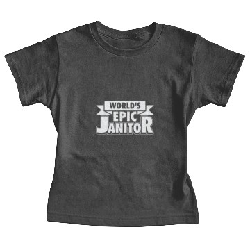 Discover Janitor Epic Custodian Maintenance Caretaker Baby Tees