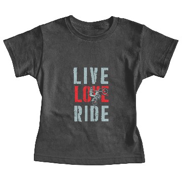 Discover Biker Chopper Baby Tees