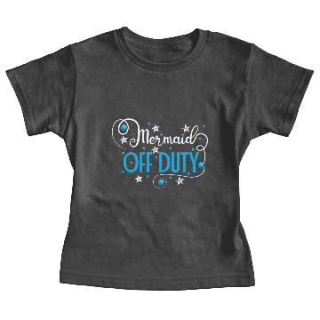Discover Mermaid Off Duty Lifeguard Gift Baby Tees