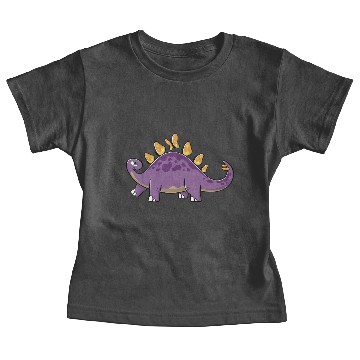 Discover Stegosaurus Butterfly Baby Tees