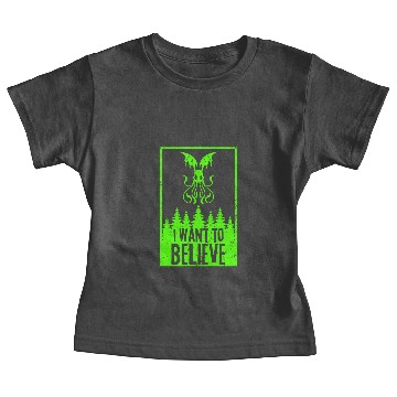 Discover I Want To Believe Baby Tees