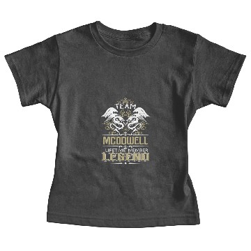 Discover Mcdowell Name Baby Tees - Mcdowell Dragon Lifetime M