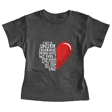 Discover Speech Therapy SLP Speech Language Pathologist Baby Tees