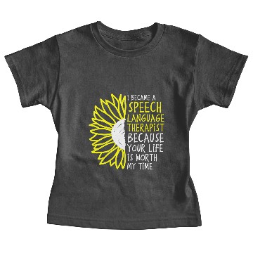 Discover Speech Therapy SLP Speech Language Pathologist Baby Tees