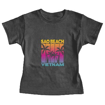 Discover São Beach Vietnam Baby Tees