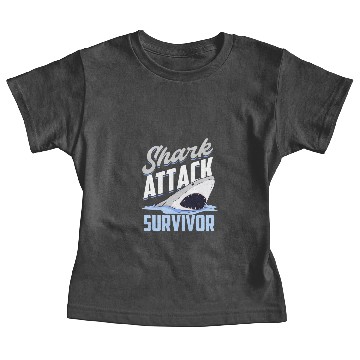 Discover Shark Attack Survivor Baby Tees