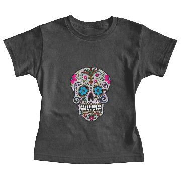 Discover sequin print Sugar Skulls Classic Baby Tees