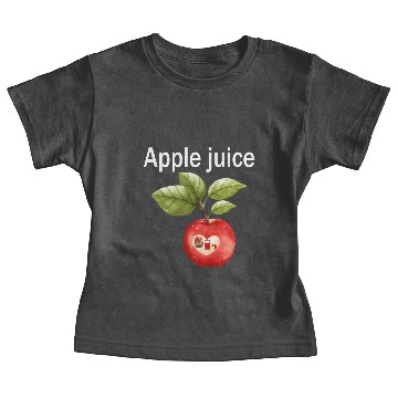 Discover Fun apple juice Baby Tees