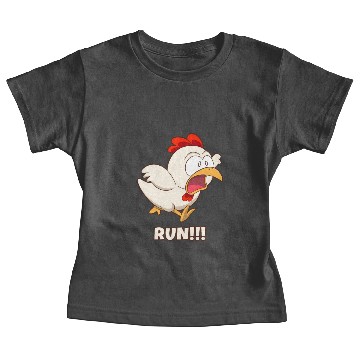Discover Chicken Run Meme Baby Tees