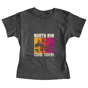 Discover North Rim Grand Canyon camping Baby Tees