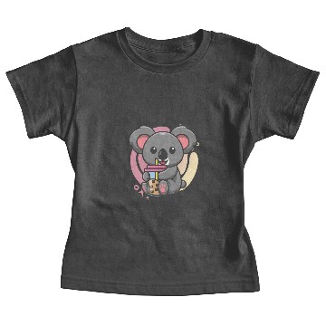 Discover Kawaii Koala Bubble Tea Boba Tea Koala Baby Tees
