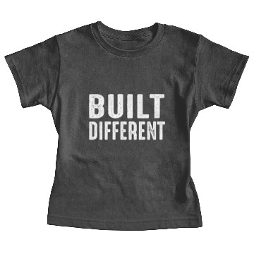 Discover built different Baby Tees