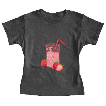 Discover Strawberry Milk Baby Tees