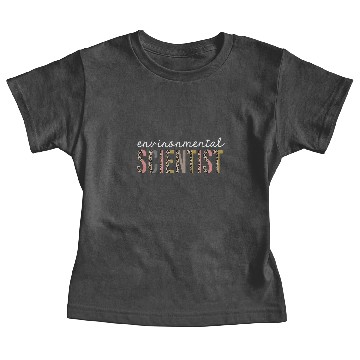 Discover Environmental Scientist Leopard Print Funny Gift Baby Tees