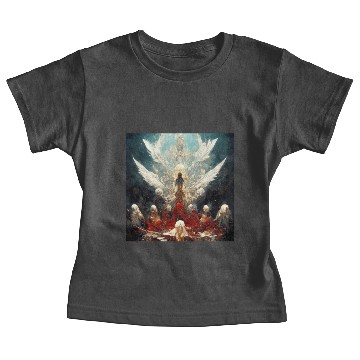 Discover Heaven and Hell Baby Tees