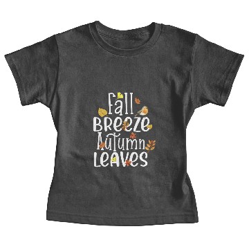 Discover Fall Breeze Autumn Leaves 1 Baby Tees