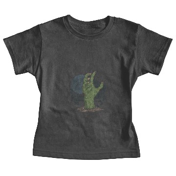 Discover Halloween Zombie Hand Graveyard Baby Tees