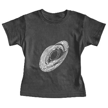 Discover Geometric Circle Ellipses Lines Baby Tees