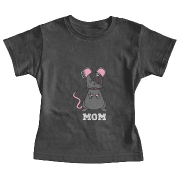 Discover Gothic Rat Mom Baby Tees