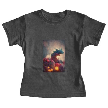 Discover Blueberry Fruit Dragon Baby Tees