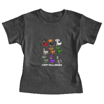 Discover Dachshund Dogs Halloween Happy Halloween Baby Tees