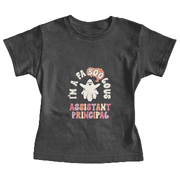 Discover Faboolous Assistant Principal Retro Halloween Baby Tees