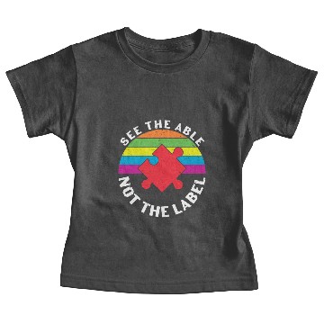 Discover See The Able, Not the Label Baby Tees