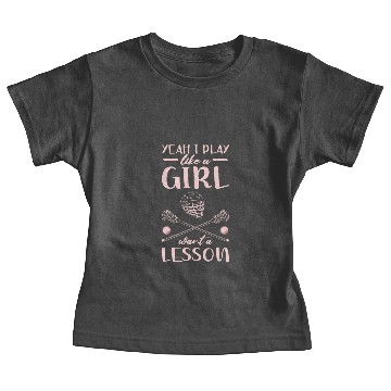 Discover Lacrosse player Baby Tees