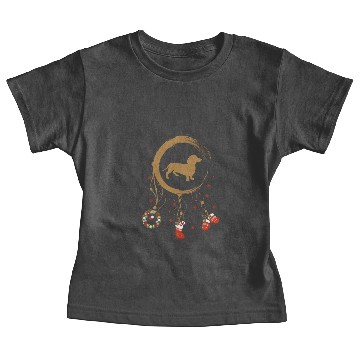 Discover dog dreamcatcher Christmas Dachshund Baby Tees