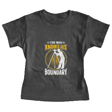 Discover Land Surveyor Surveying Engineer Construction Gift Baby Tees