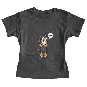 Discover Bernedoodle Dog Stubborn No Baby Tees