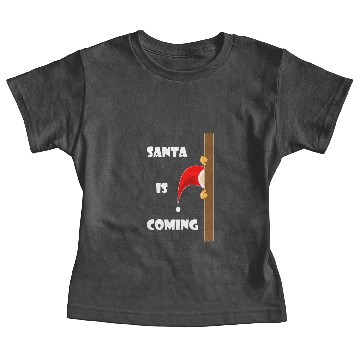 Discover Santa is coming Baby Tees