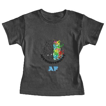 Discover Neurodivergent AF Baby Tees