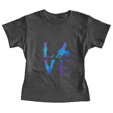 Discover Love Barrel Racing Baby Tees