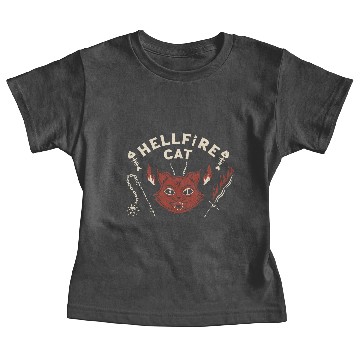 Discover Angry Hellfire Cat Baby Tees