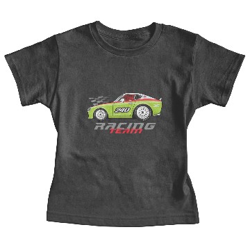 Discover racing Lime Green Baby Tees