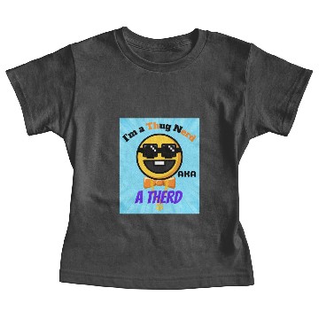 Discover Thug Nerd aka Therd funny meme Baby Tees