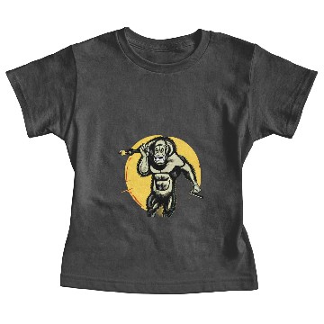 Discover Monkey Gorilla Ape Baby Tees