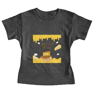 Discover Just eat cheese Baby Tees