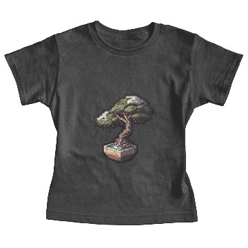 Discover 8 Bit Bonsai Tree Baby Tees