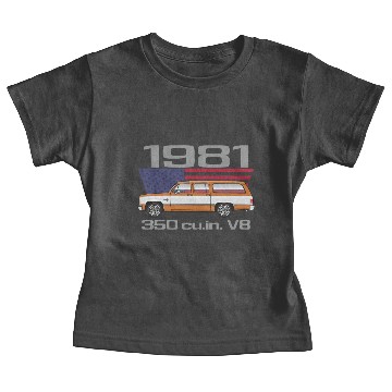 Discover 1981 Burnt Orange Baby Tees