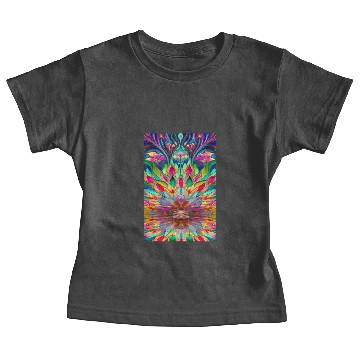 Discover Abstract Stained Glass Baby Tees