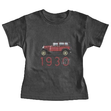 Discover 1930 town Maroon Baby Tees
