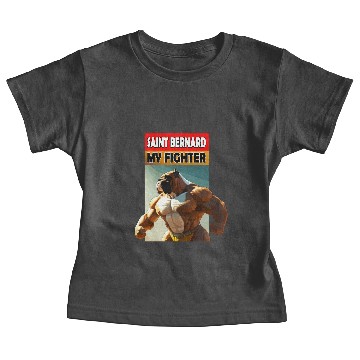 Discover Saint Bernard my fighter doggy Baby Tees