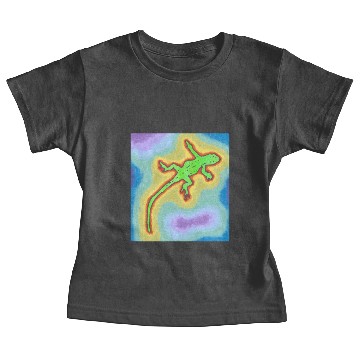 Discover Lime green gecko Baby Tees