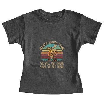 Discover Funny Cool Moose Vintage Baby Tees