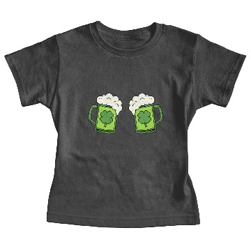Discover Drinking Green Beer Boobs Shamrock Irish Patricks Baby Tees