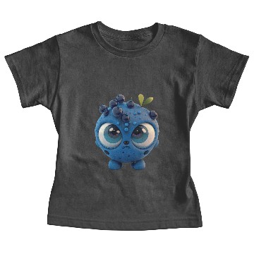 Discover Cute blueberry cartoon character Baby Tees