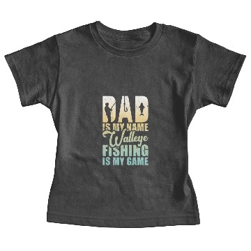 Discover Walleye Fishing Dad | Walleye Hunter Baby Tees