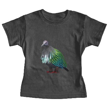 Discover Collared dove illustration Baby Tees
